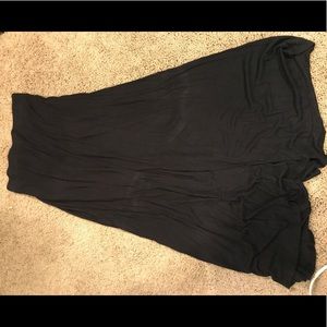 American eagle long black maxi skirt